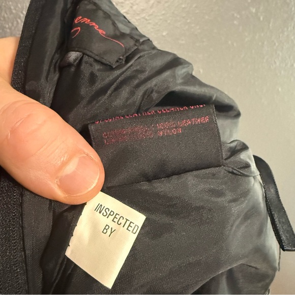 Cayenne Vintage 100% Leather Pencil Skirt Size 6 - Picture 5 of 5